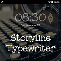 Storyline Typewriter FlipFont