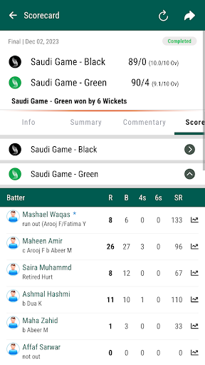 Saudi Cricket Screen 2