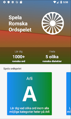 Ung & Rom Ordspelet - Screenshot 1