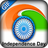 Happy independence Day GIF 2017 icon