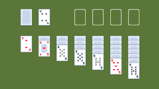 Android application Solitaire screenshort