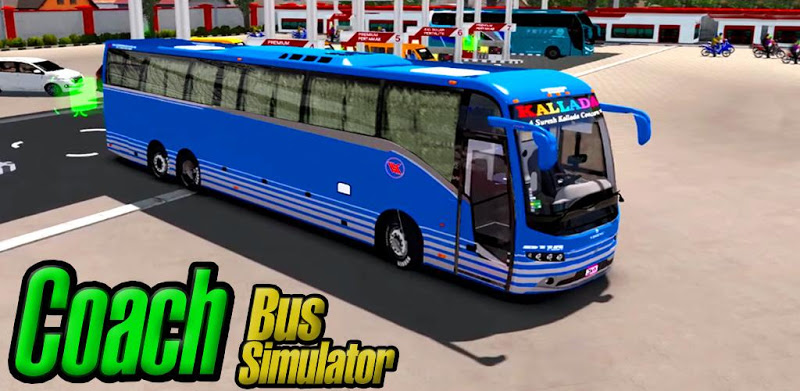 Javno Trener Avtobus Vožnja 3D