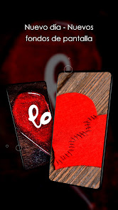 Screenshot 5 Fondos 4K corazón roto android