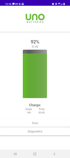 Android application Uno Batteries screenshort