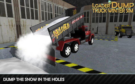Loader & Dump Truck SIM Winter screenshots apk mod 2