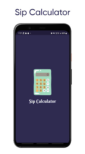 Android application SIP Calculator screenshort