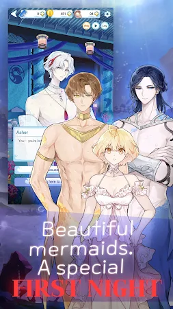 Game screenshot Aqua Romance: Mermaid Otome apk download