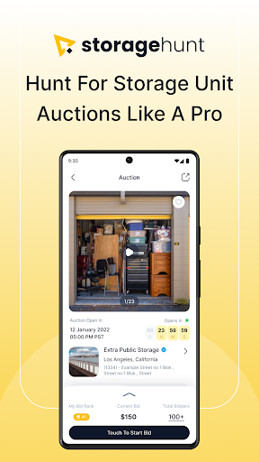 Android application StorageHunt screenshort
