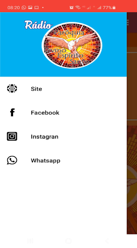 Rádio Web Divino Espírito Sant Screen 3