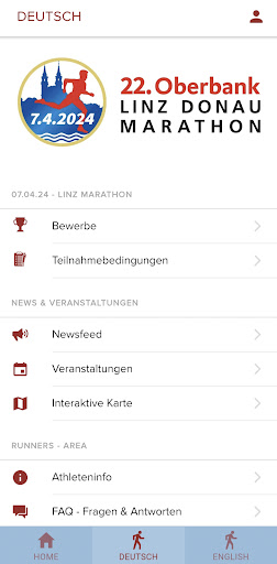 Linz Donau Marathon Screen 3