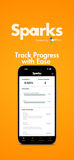 Android application Sparks: Skills Reporting Tool screenshort