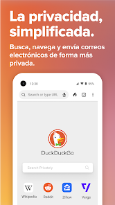 Captura 1 DuckDuckGo Private Browser android