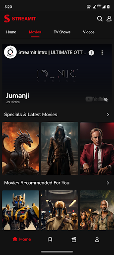 Streamit - Video Streaming Screen 3