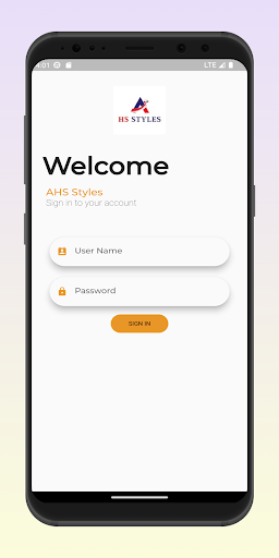 Android application AHS styles Delivery screenshort