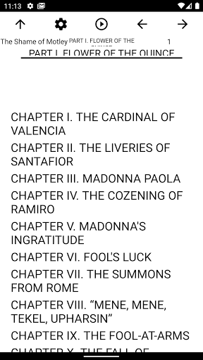Book, The Shame of Motley Screen 2