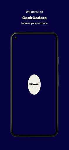 Android application GeekCoders screenshort