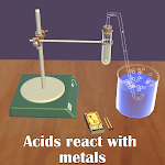 Cover Image of ดาวน์โหลด Acids react with metals  APK