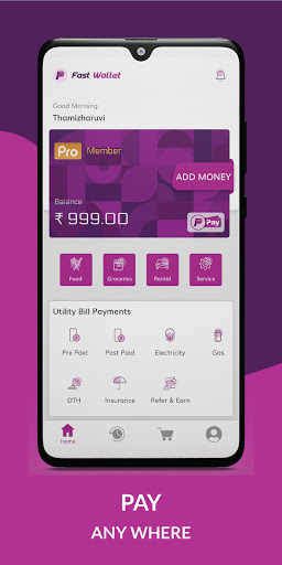 FastWallet All In One Delivery Screen 2