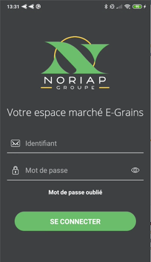 Android application E-grains Noriap screenshort