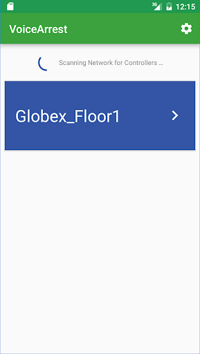 VoiceArrest Volume Control Screen 3
