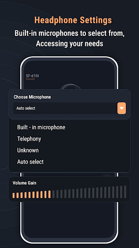 Screenshot of Safe Hearing: Recording Aid