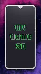 My Name 3D Live Wallpaper Screenshot