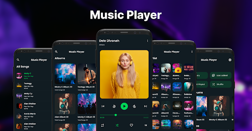 Android application Music Player - Mp3 Player screenshort