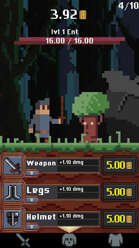 Android application Idle Witcher screenshort