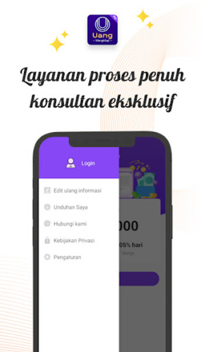 Uang Mengkilap Pinjaman Tips