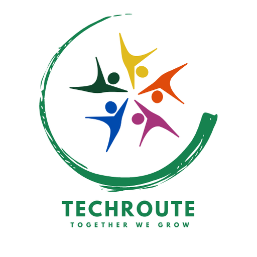 TechRoute.pk Together We Grow logo