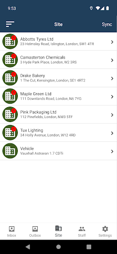 Android application CleanLink Mobile screenshort