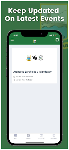 Ardnaree Sarsfields GAA Screen 3