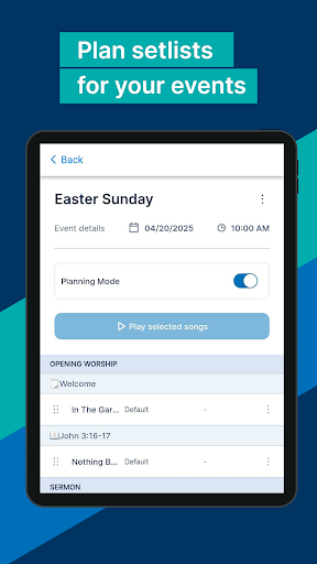 Breeze Worship App Screenshot