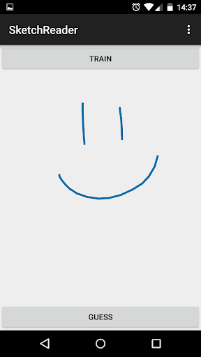 Android application SketchReader screenshort