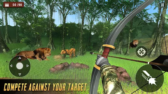 Lion hunting: 銃を撃つゲーム