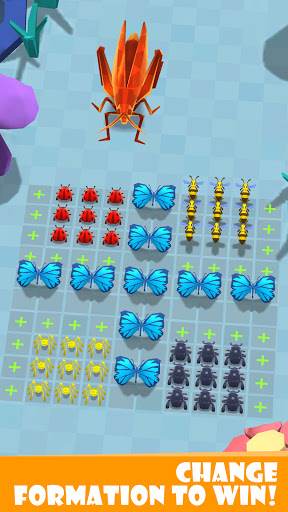 Clash of Bugs: Epic Casual Bug & Animal Art Games  screenshots 2