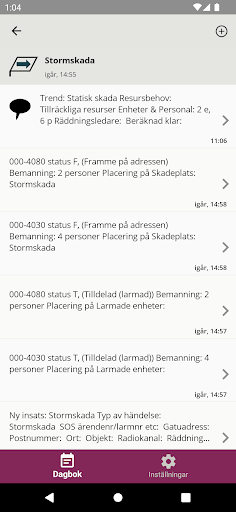 Lupp Dagbok Screen 2