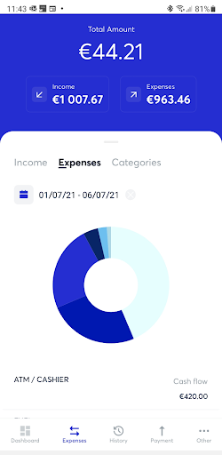 Android application Tukana -Open Banking Super App screenshort