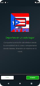 Captura de Pantalla 3 TV de Puerto Rico en vivo android