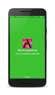 Custom Font Installer For MIUI Tangkapan layar