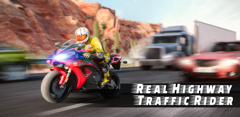 Real Highway Traffic Rider Moto Bike Racing Free