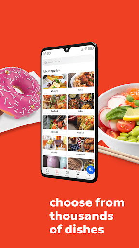 Let’s Eat Cayman Food Delivery Screen 3