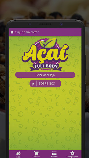 Android application Açaí Full Body screenshort