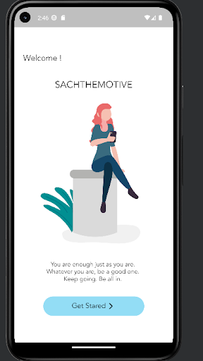 Android application My Motivation screenshort