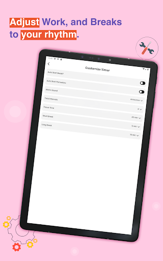 Screenshot of Pomodoro Timer & Focus Planner