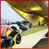 Airplane Moto Bike Transporter icon