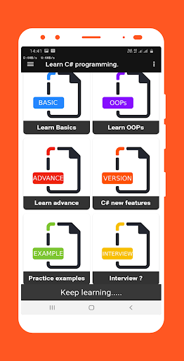 Learn C# PRO Screen 2