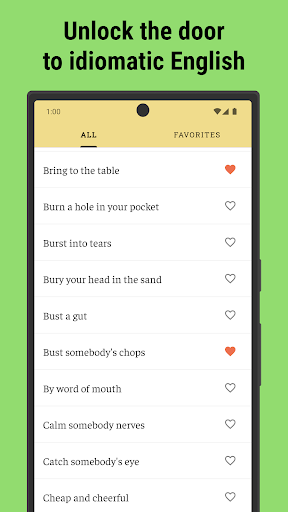English Idioms Screenshot 3 - AppWisp.com