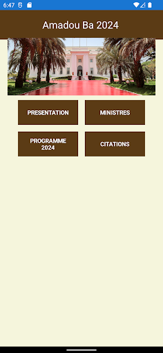 Android application AM 2024 screenshort