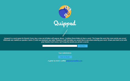 Quipped Screen 2